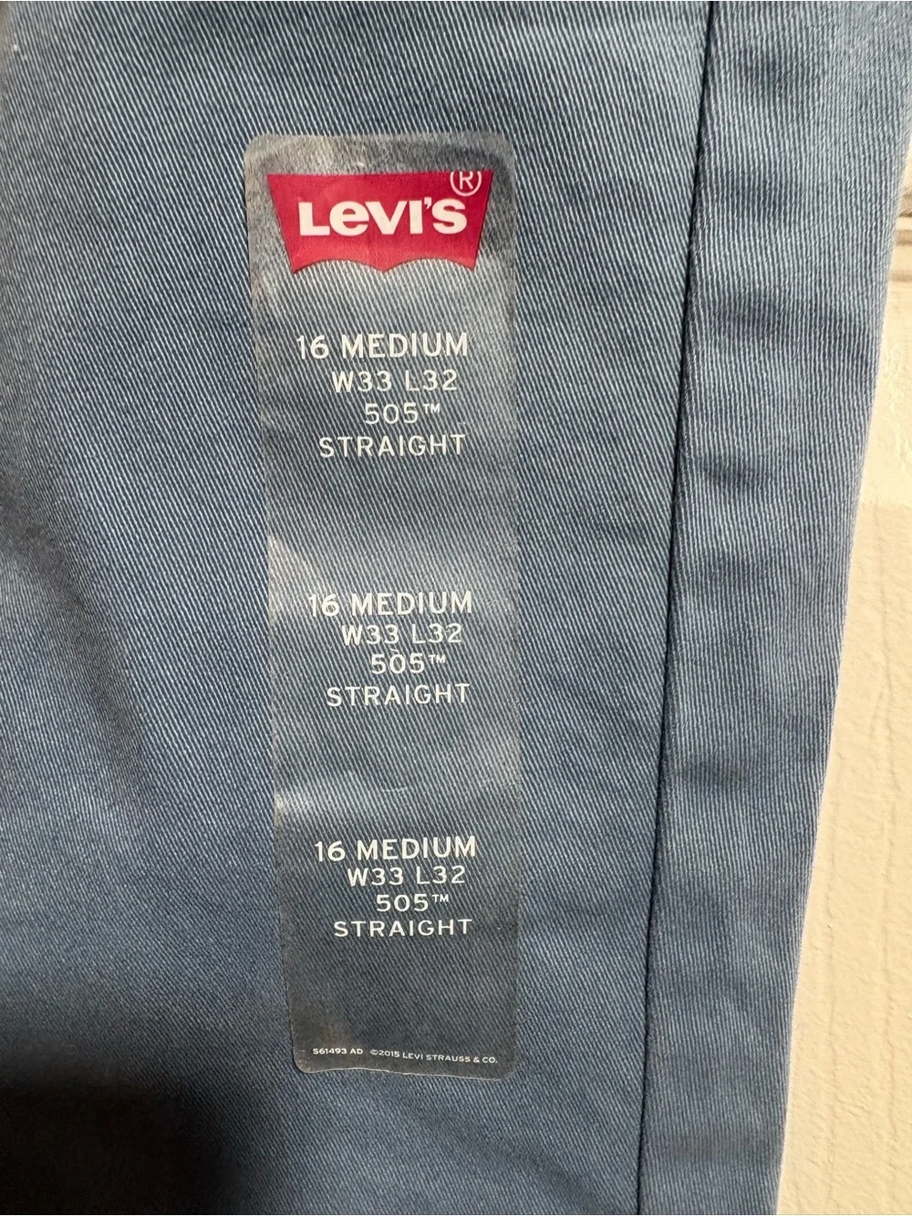 Levi's Men's Blue Casual Pants